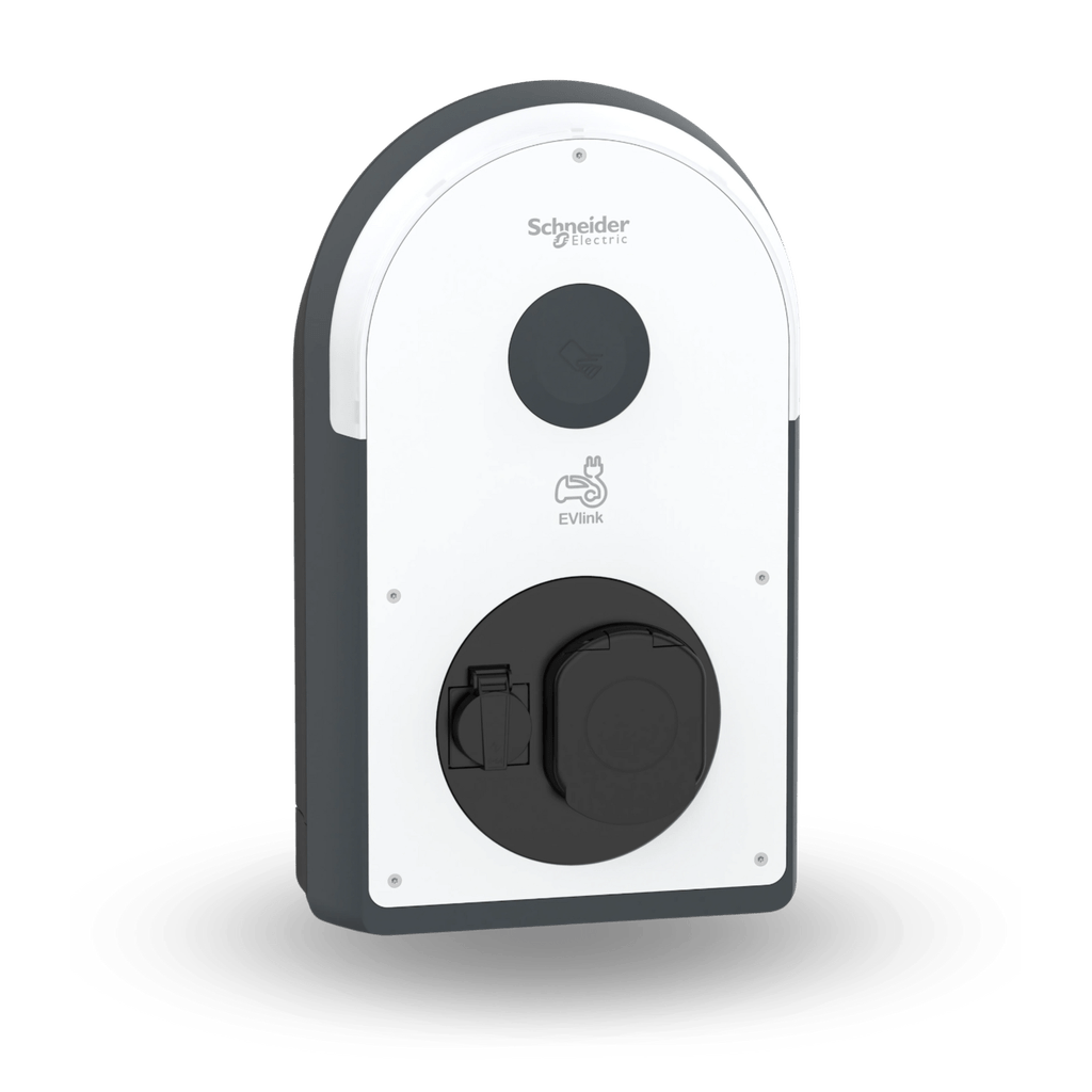 Cargador EVlink Pro AC 11kW T2S y TE + RCD B EV + MNX - Dream and Build Obras y Servicios S.L - EVB3S11N4FB - 3606482213111