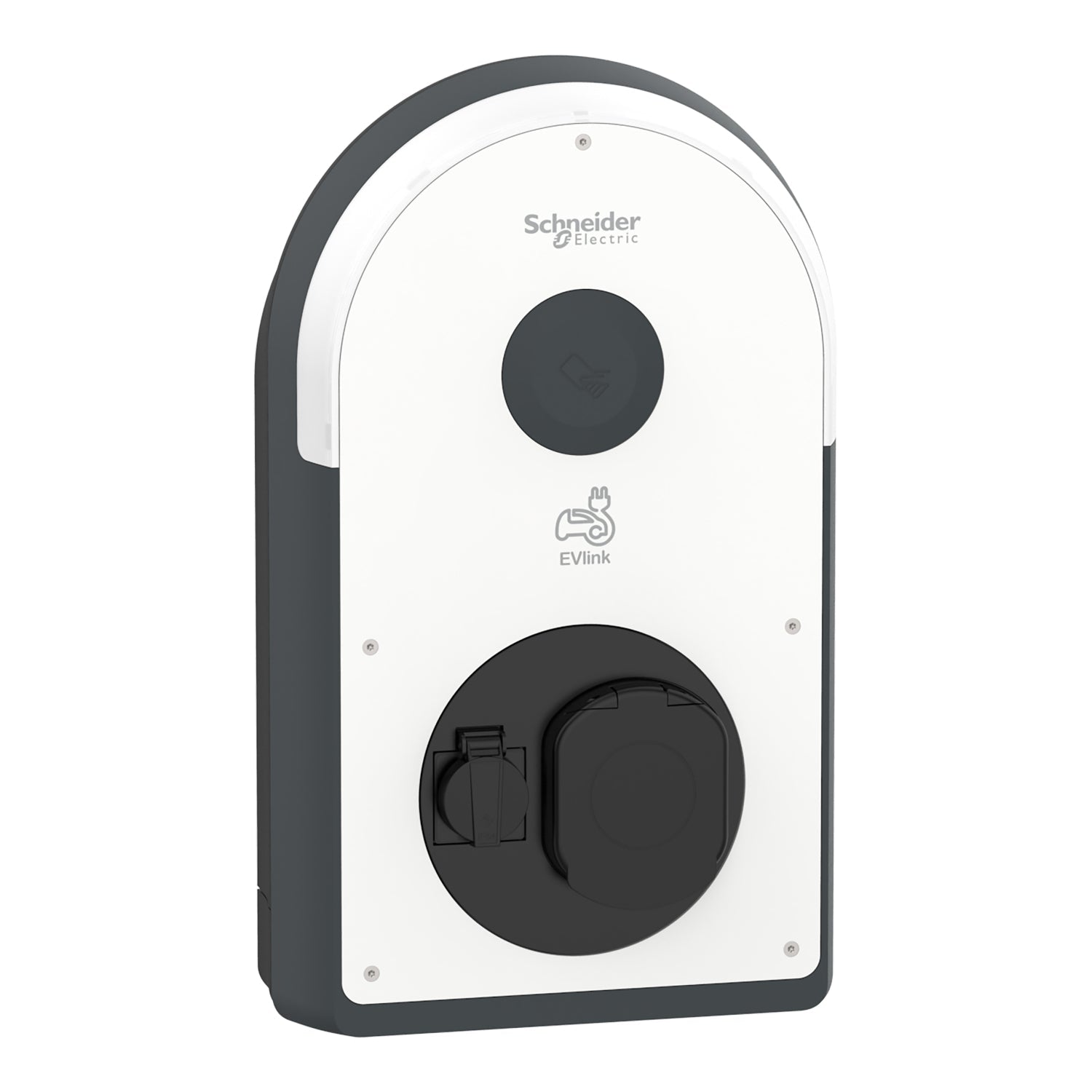 Cargador EVlink Pro AC/AC 7,4kW, 32A, 1P+N, tomas de corriente T2S/TE, RDC - DD 6mA - Dream and Build Obras y Servicios S.L - EVB3S07N4E1 - 3606486980743