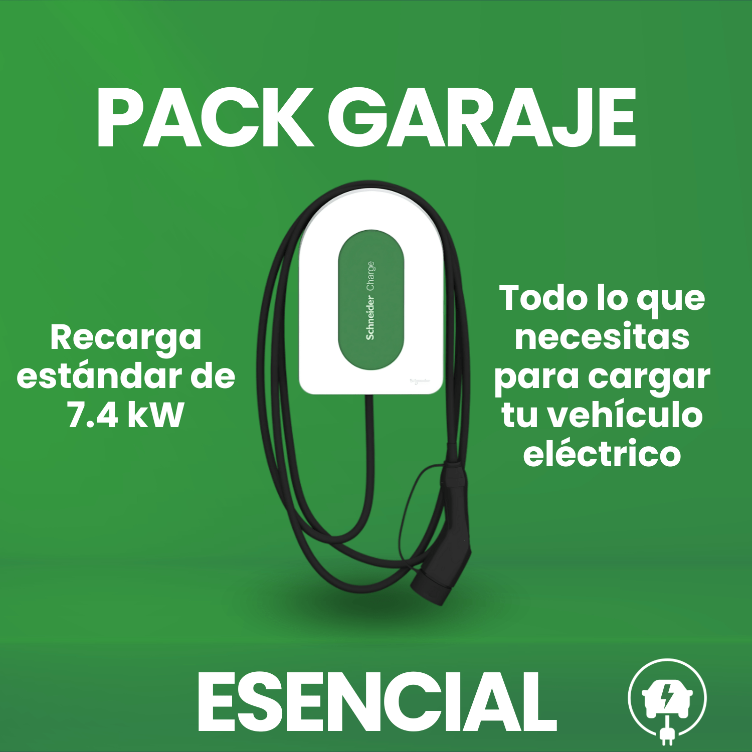 Pack Garaje Esencial 7,4 kW - Dream and Build Obras y Servicios S.L - PGE7C5 -