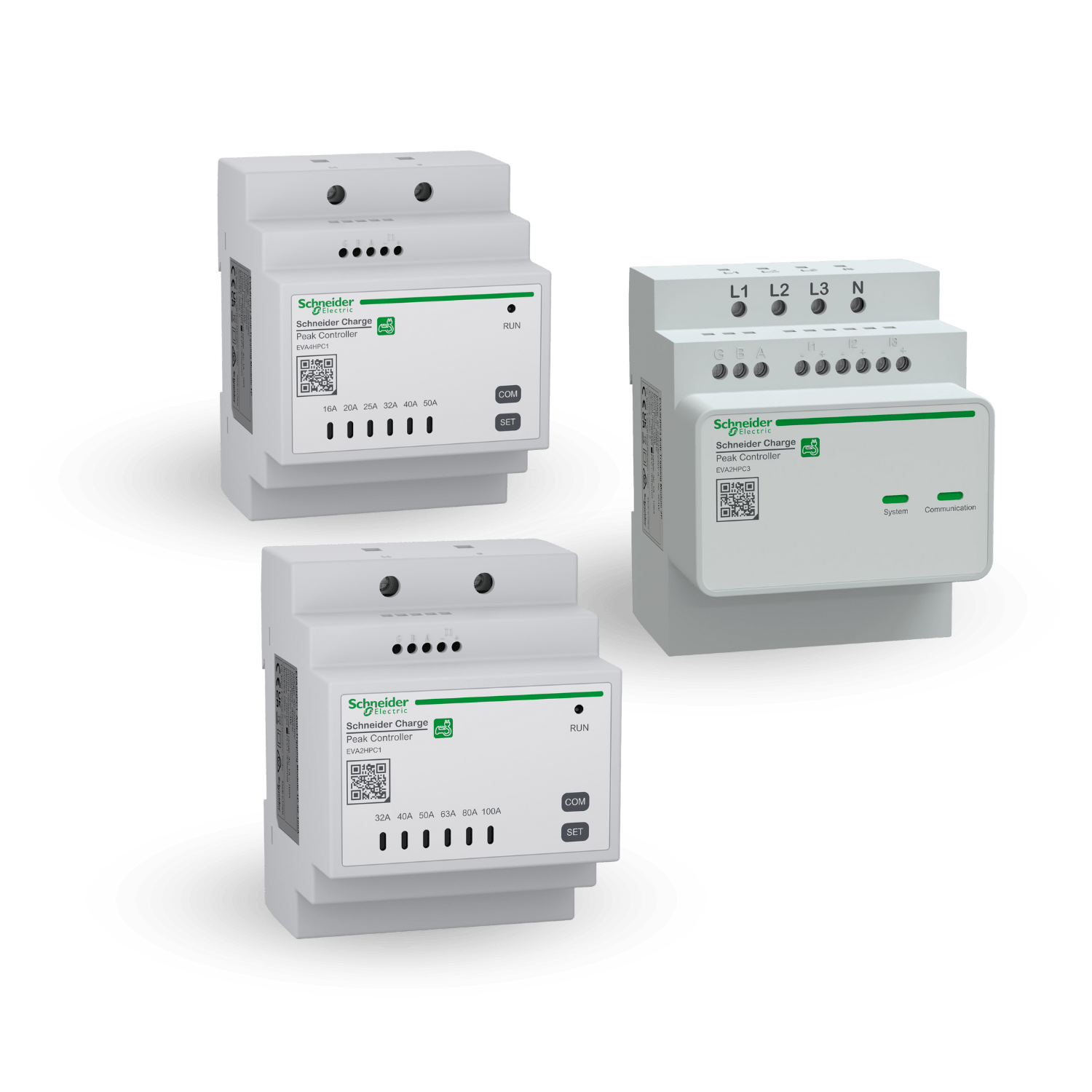Sistema Anti - Disparo Schneider Charge - Opciones Monofásicas y Trifásicas con Corrientes Máximas hasta 100A - Dream and Build Obras y Servicios S.L - EVA2HPC1 - 3606486114162